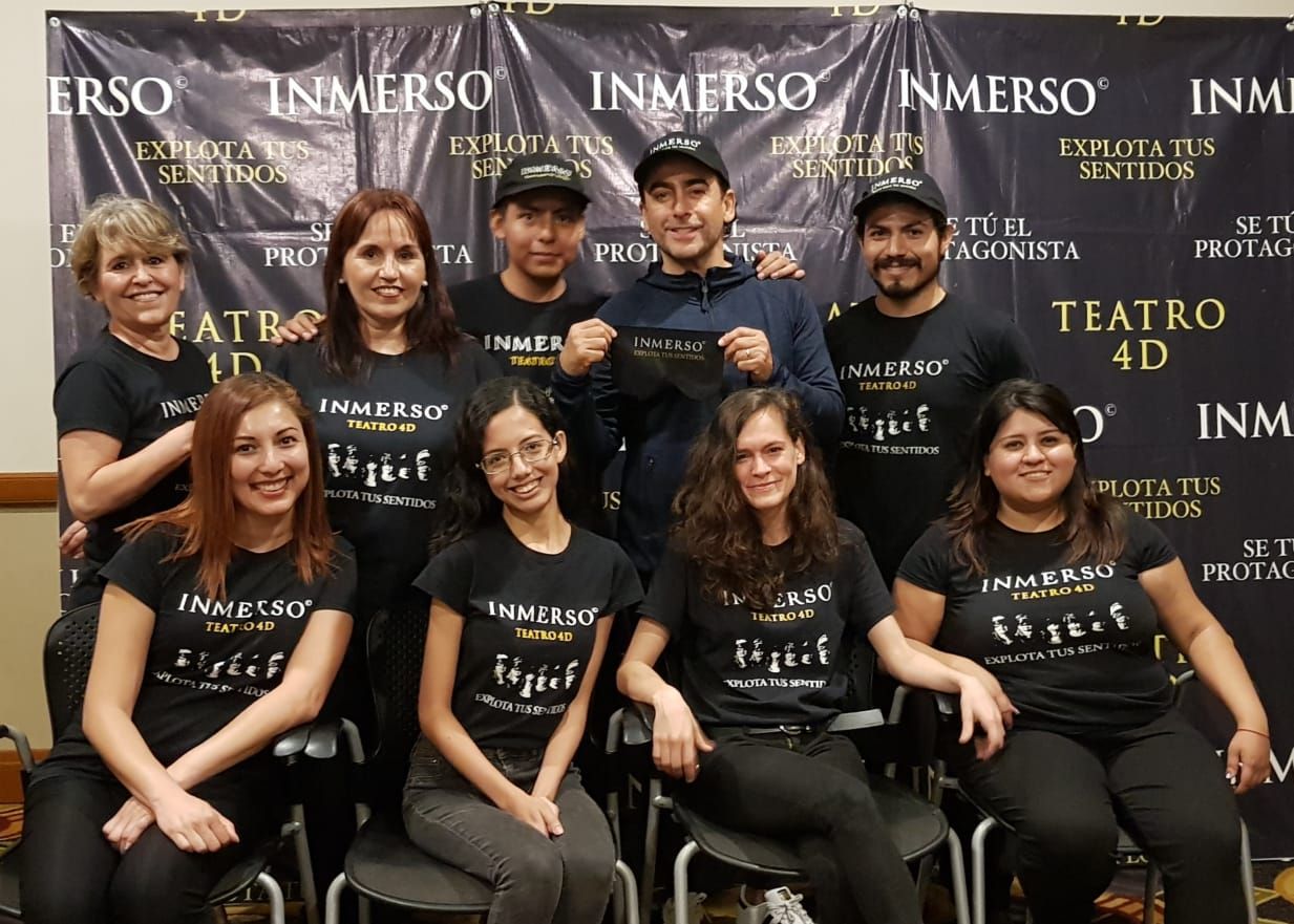 Elenco de INMERSO Teatro 4D