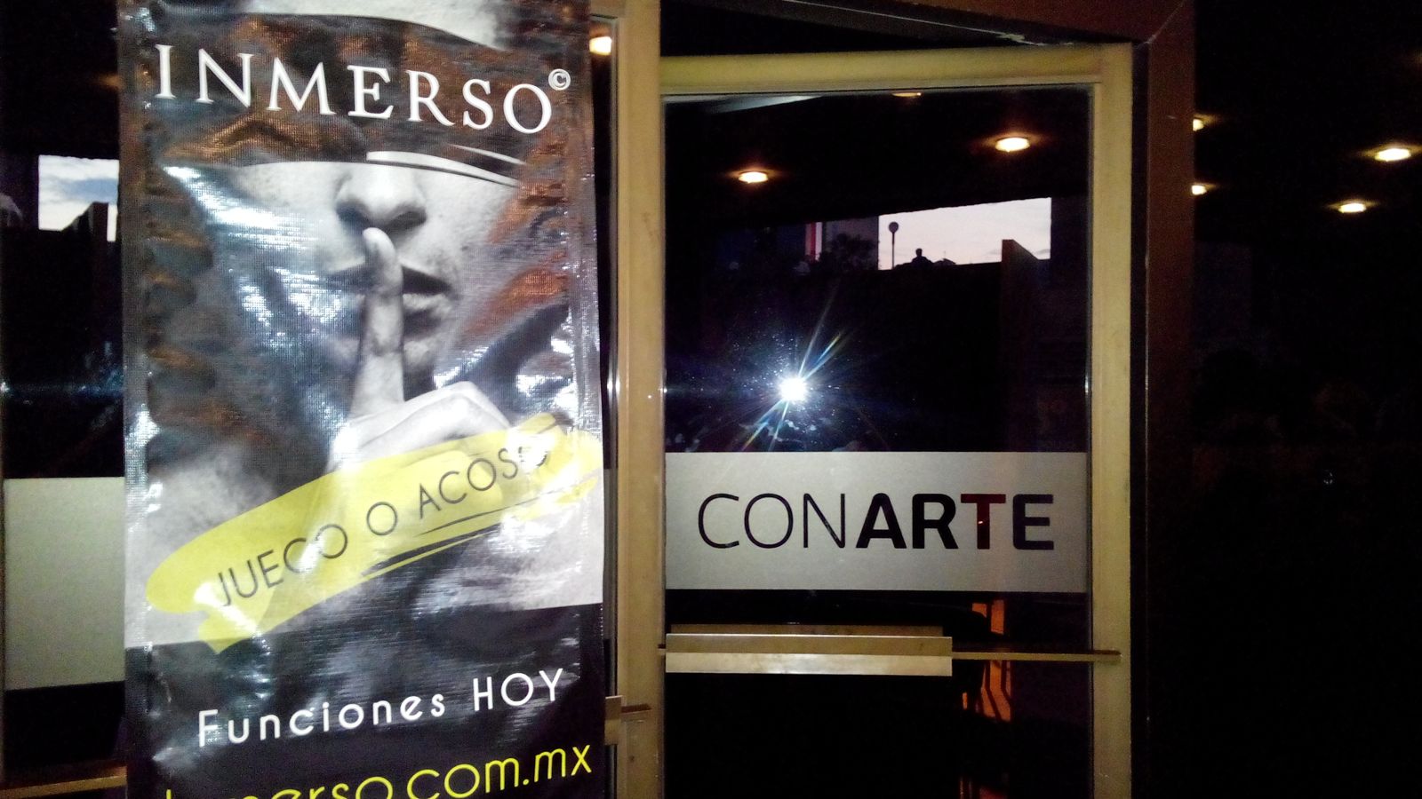 INMERSO en sala experimental · ConArte
