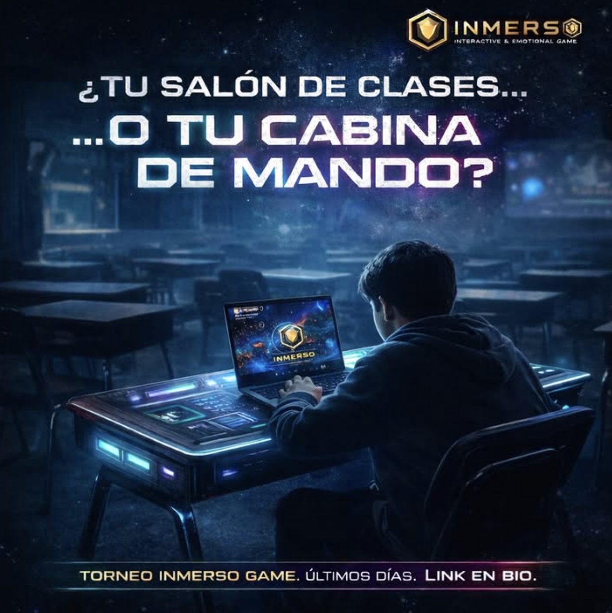 INMERSO GAME – ¿tu salón de clases o tu cabina de mando?